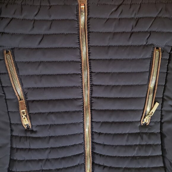 Daisy women’s quilted, lightweight warm jacket in size L, Navy blue - Picture 7 of 11